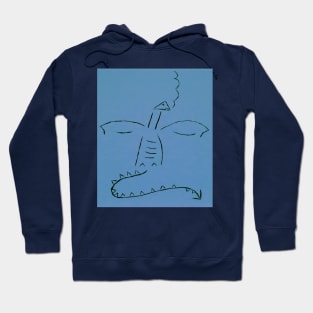 Stick Dragon B Hoodie